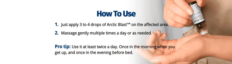 arctic blast usage